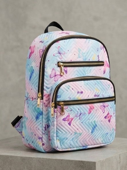 Forge Packs Flutter Pastel Quilted Backpack