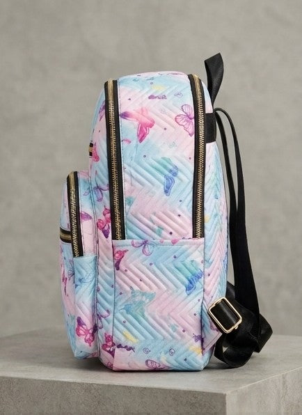 Forge Packs Flutter Pastel Quilted Backpack